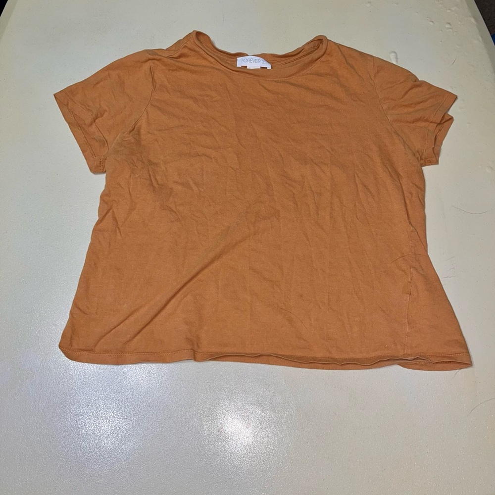 Forever 21 Boxy Crop Top